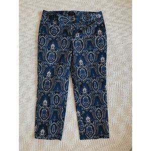 Talbots Blue Cropped Pants